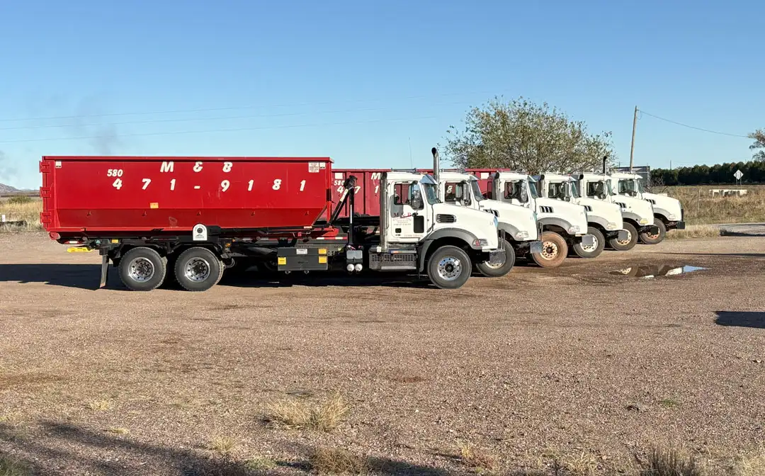 Roll off dumpster trucks in Altus Oklahoma